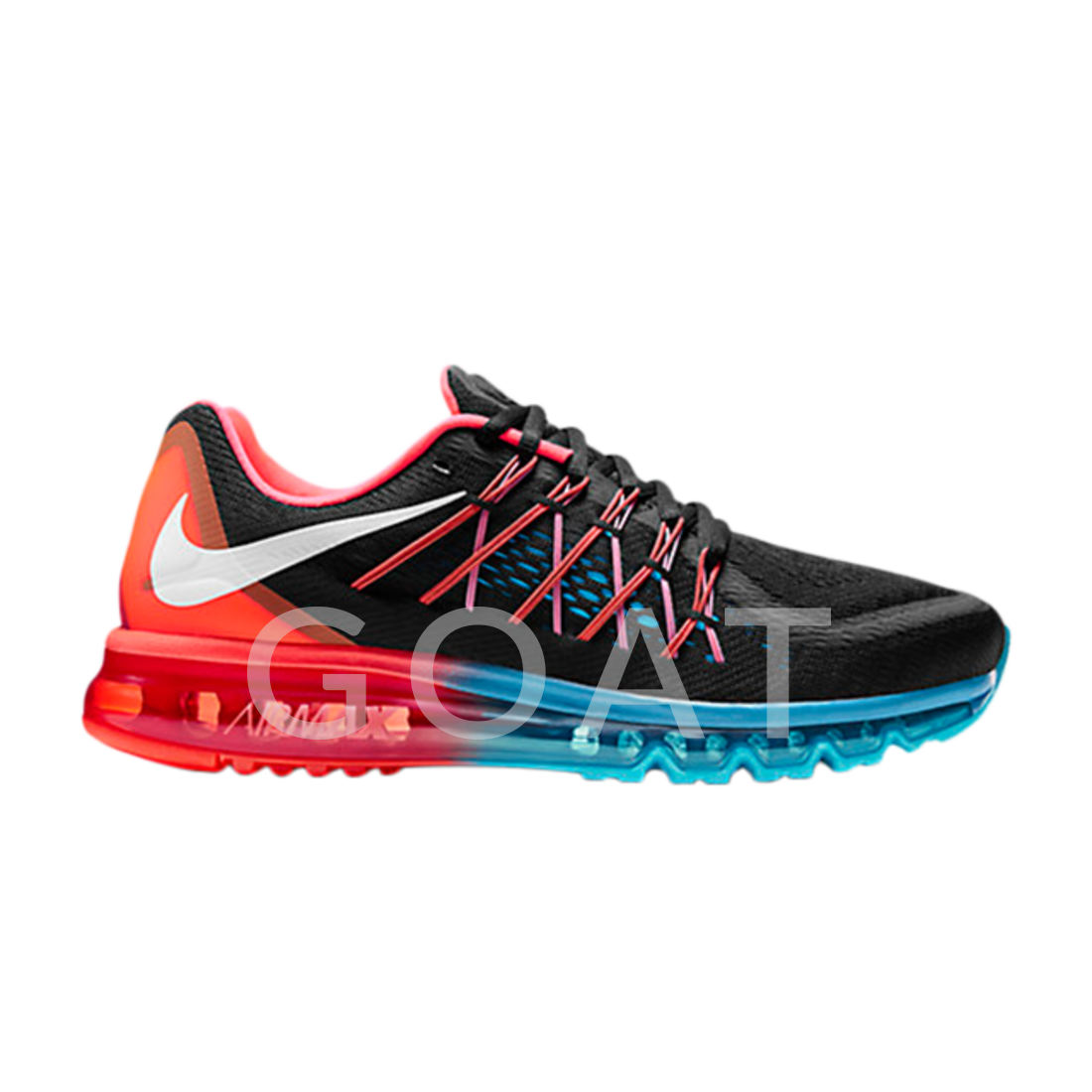 Air Max 2015 Nike 698902 006 Black/Bright Crimson/Blue Lagoon